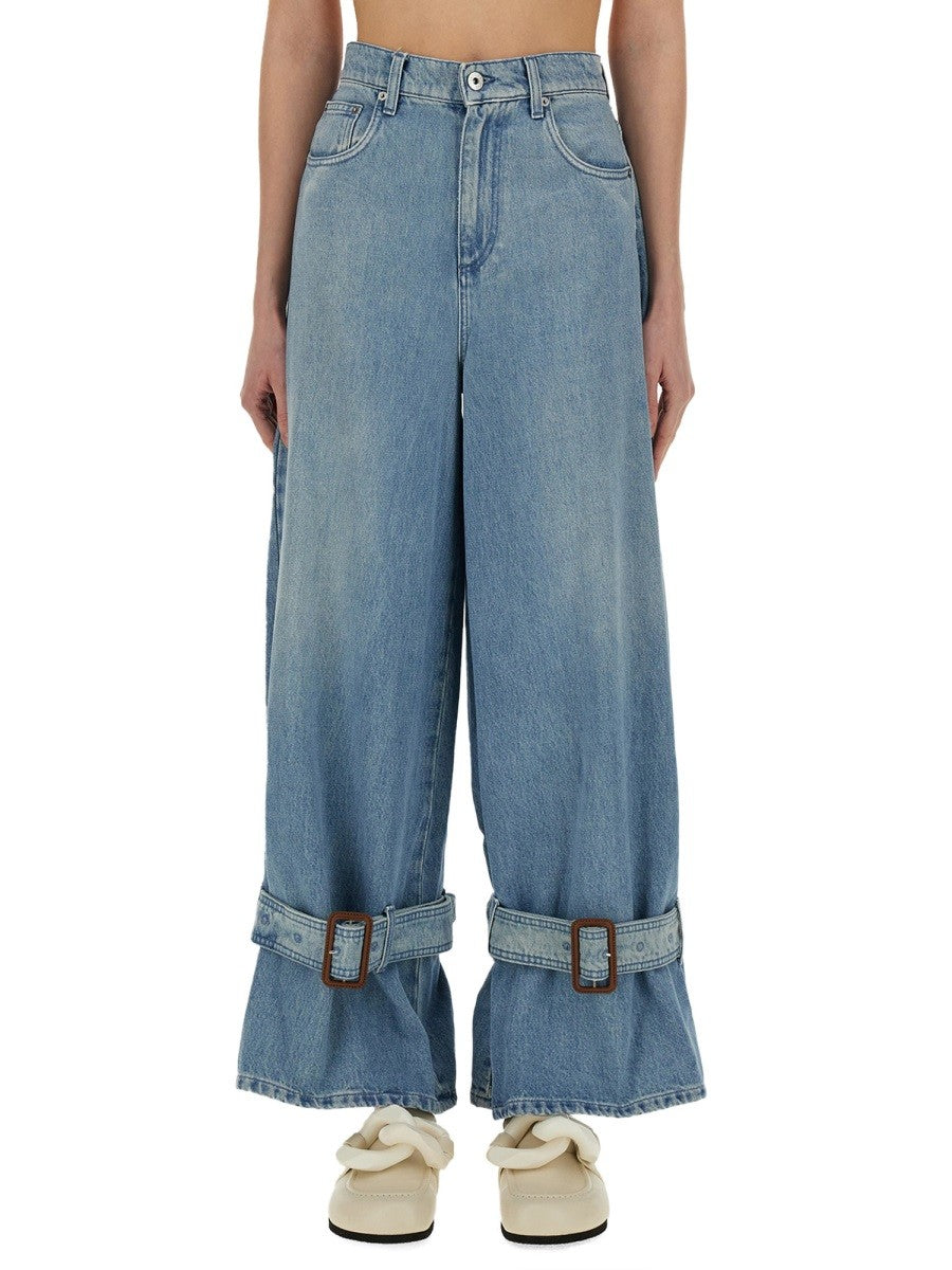 jw anderson JEANS WITH BUCKLE