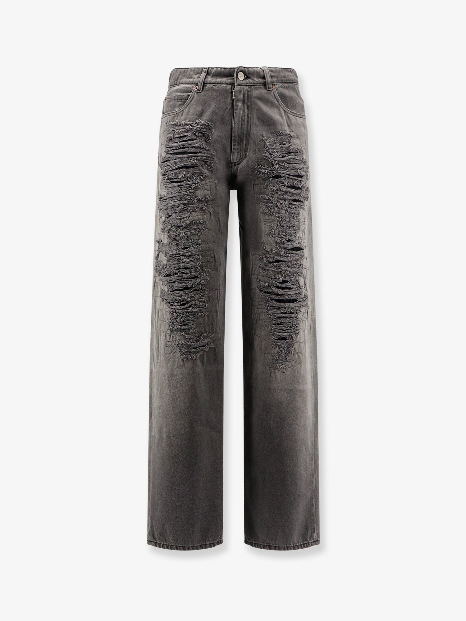 MM6 MAISON MARGIELA Jeans with destroyed effect