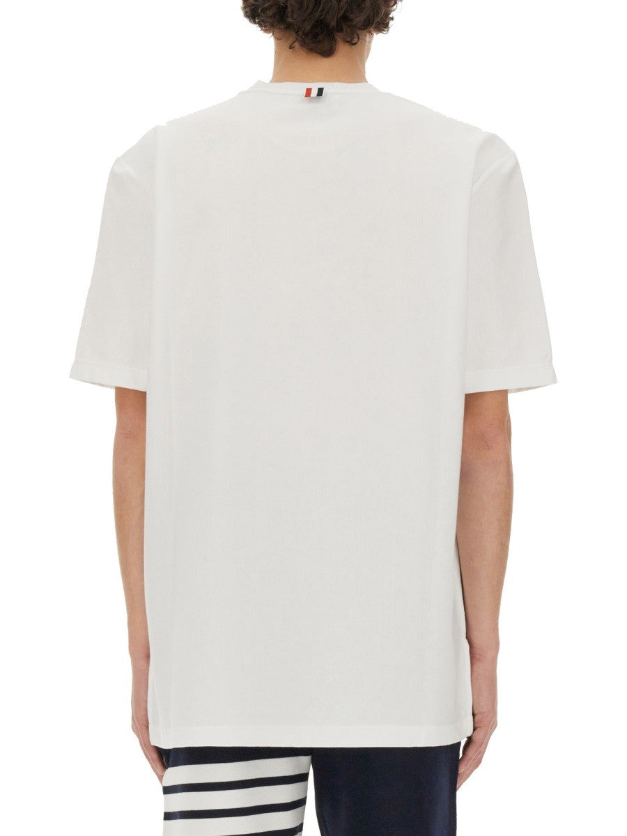 THOM BROWNE JERSEY T-SHIRT