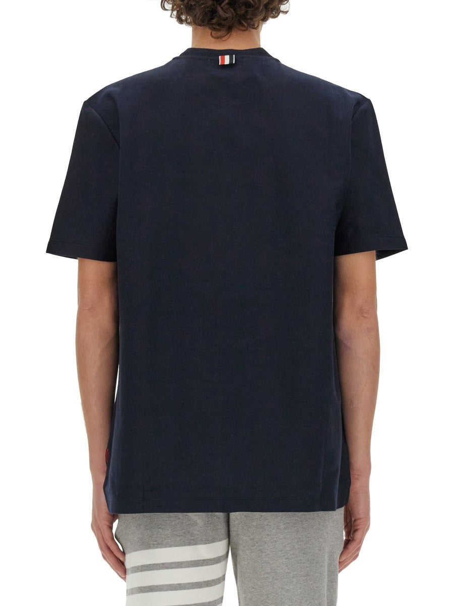 THOM BROWNE JERSEY T-SHIRT