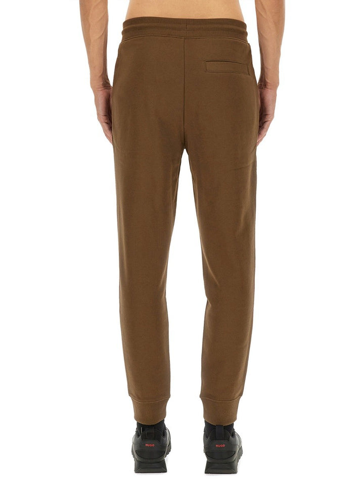 Hugo JOGGER PANTS WITH LOGO LABEL