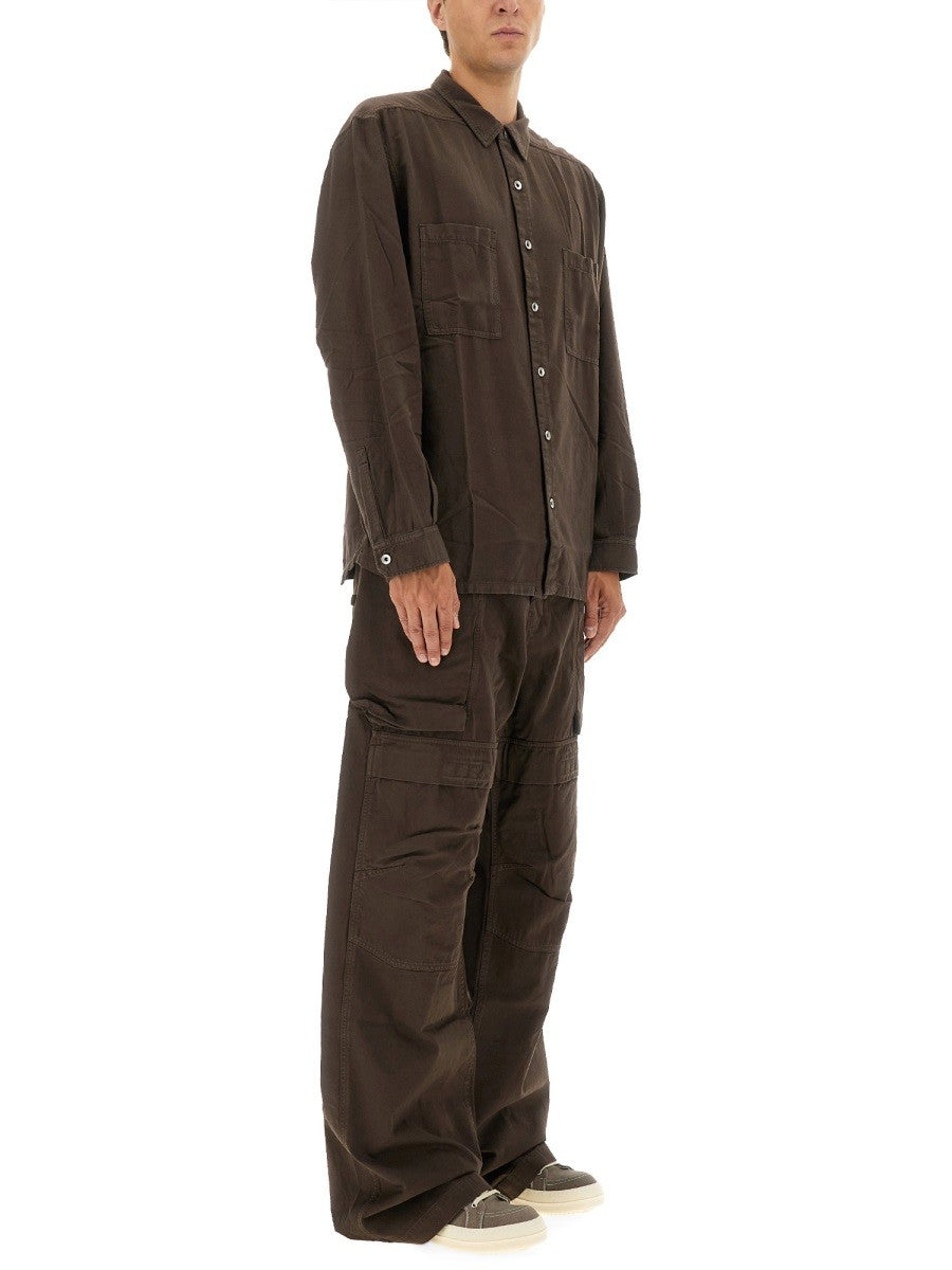 RICK OWENS DRKSHDW "JUMBO OUTERSHIRT" SHIRT