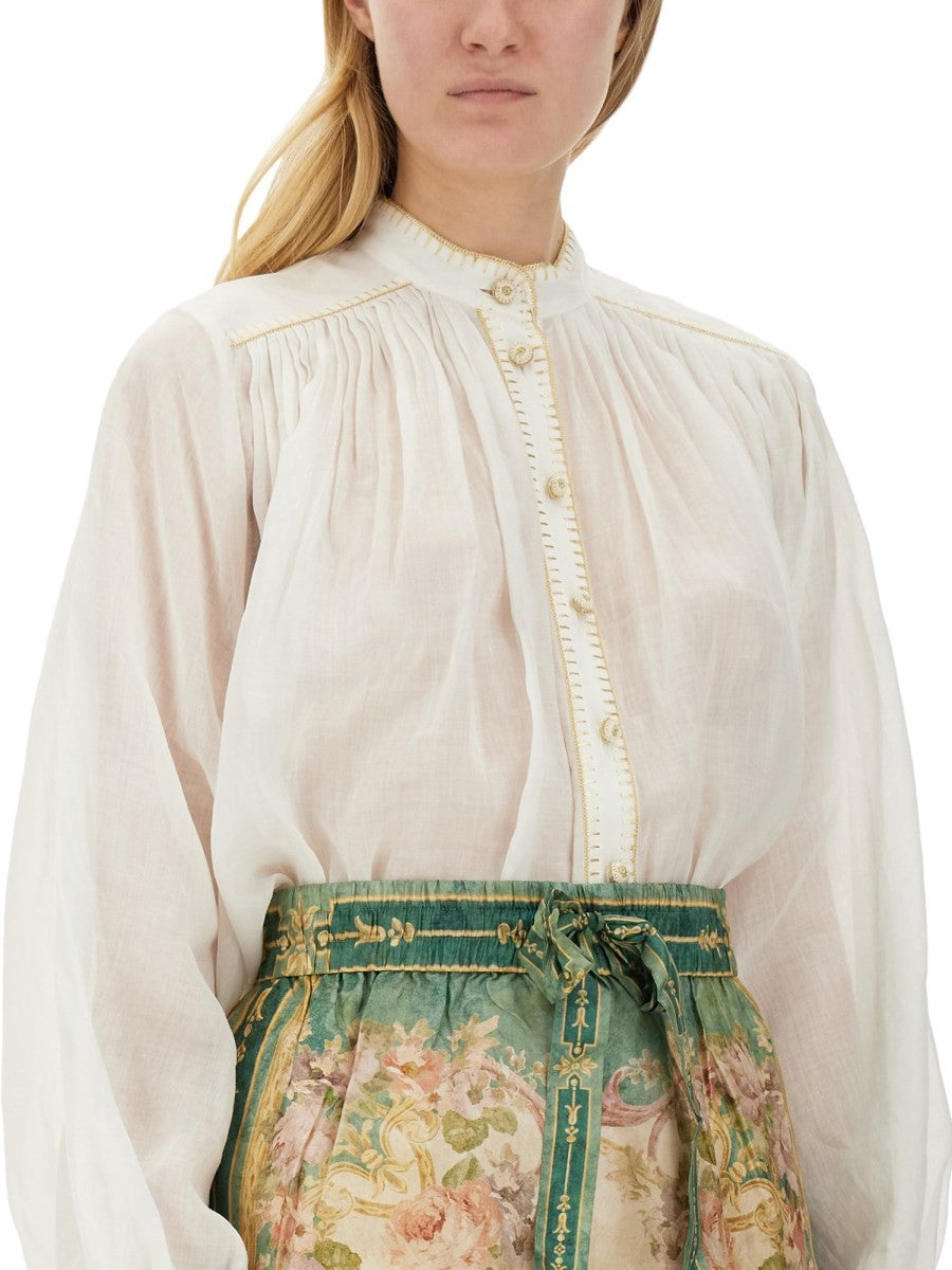 ZIMMERMANN "JUNIE BILLOW" SHIRT