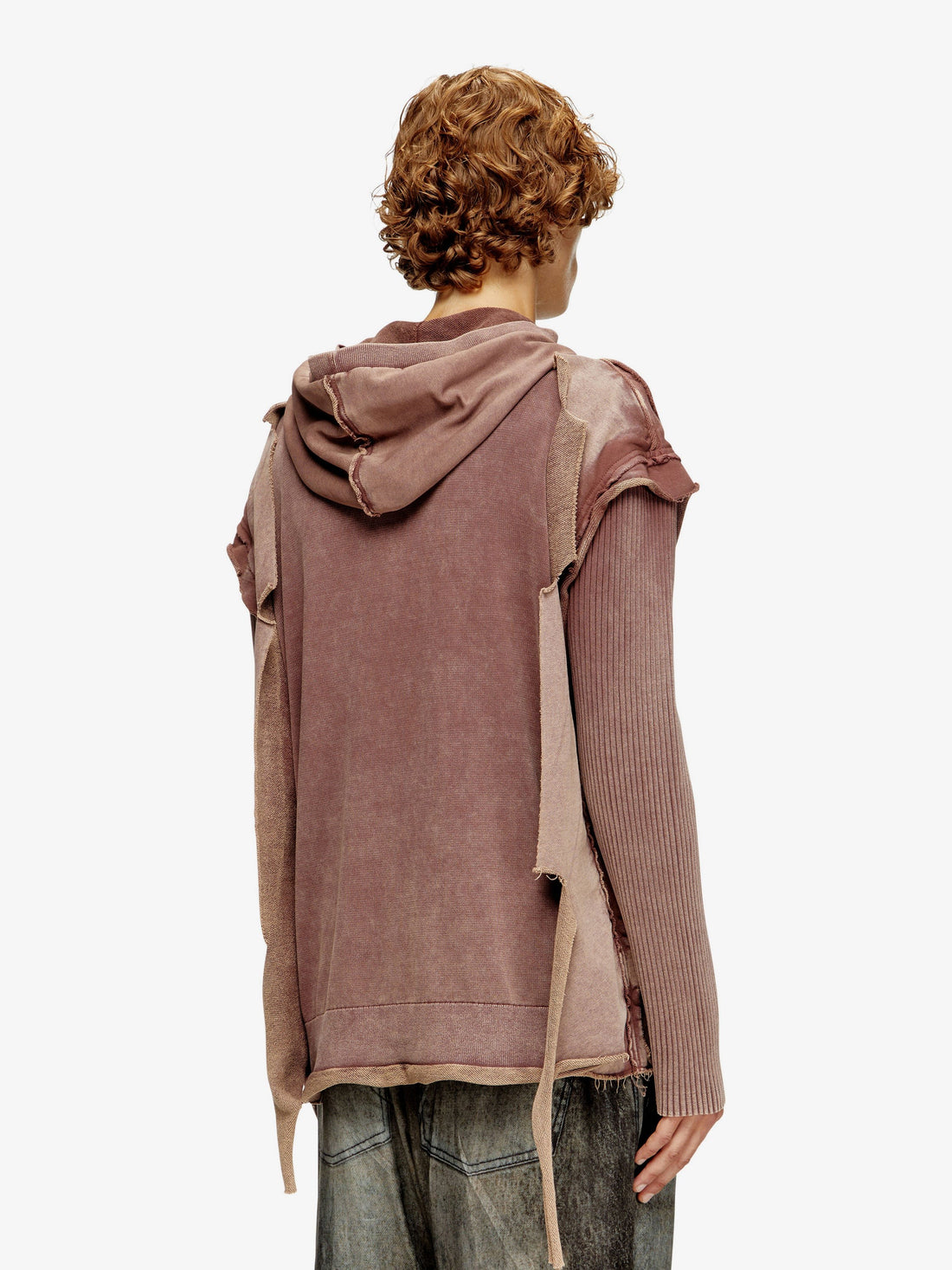 Diesel K-Pelto cotton sweatshirt with distressed effect