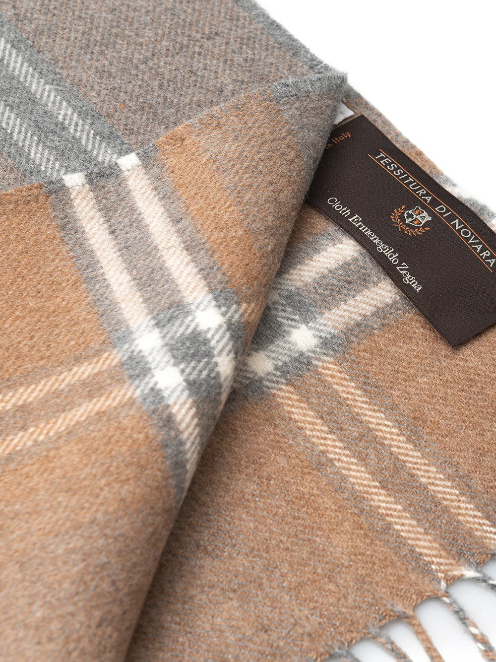 Silk Cashmere Effect Scarf Weaving of Novara