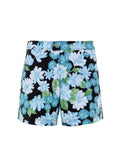 Tom Ford Floral Print Swim Shorts in Blue-Green Multicolor Blue – Siebentaschen