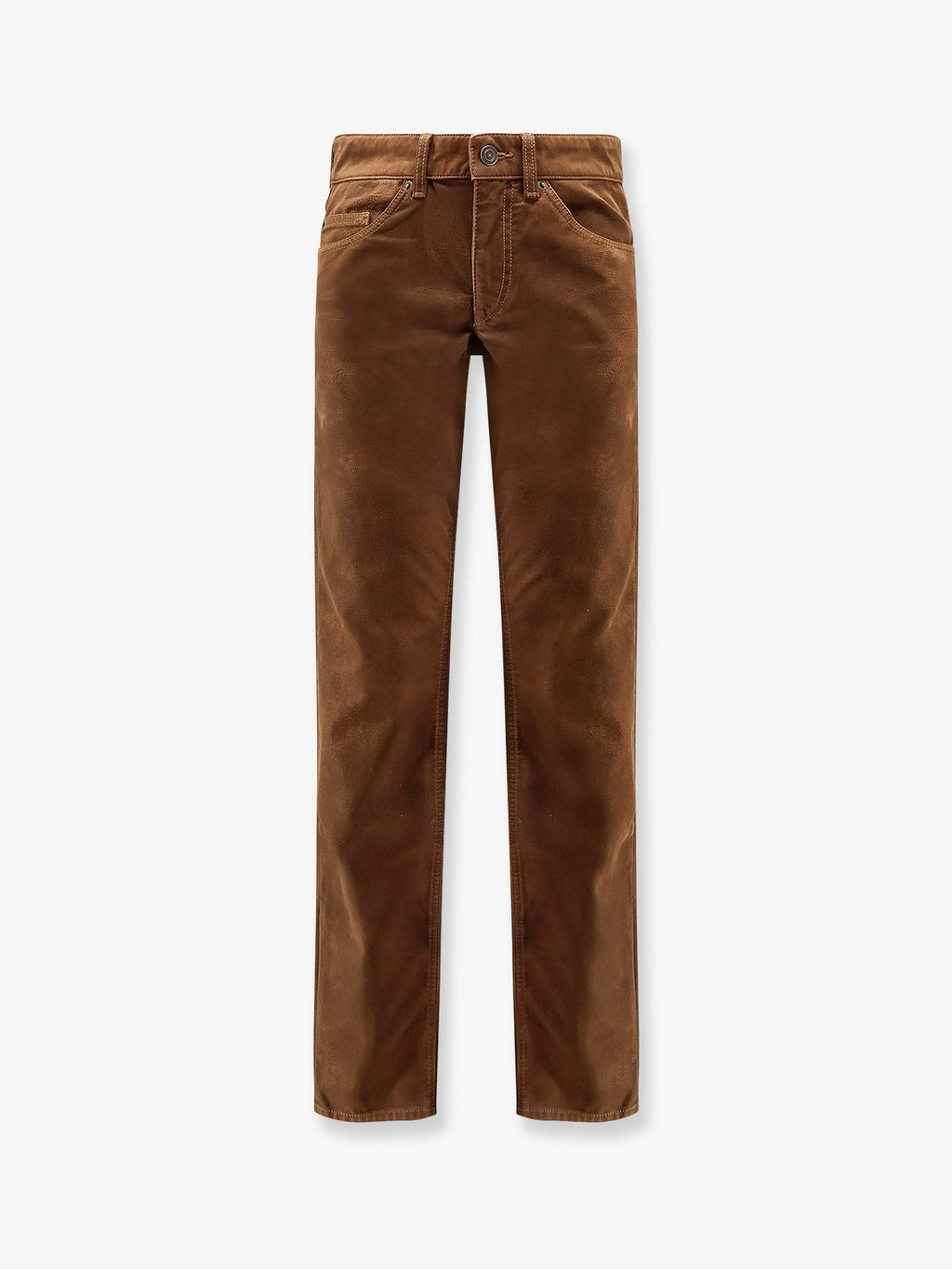 MARANT ETOILE Kelsie leather-alternative material trousers