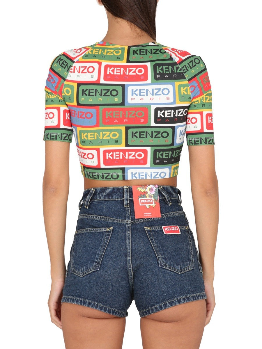 Kenzo KENZO LABELS SHORT TOP