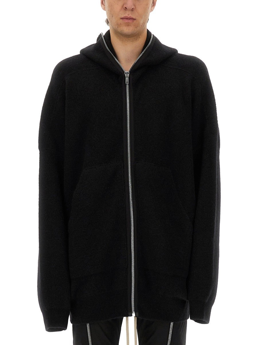 RICK OWENS KNIT SWEATSHIRT
