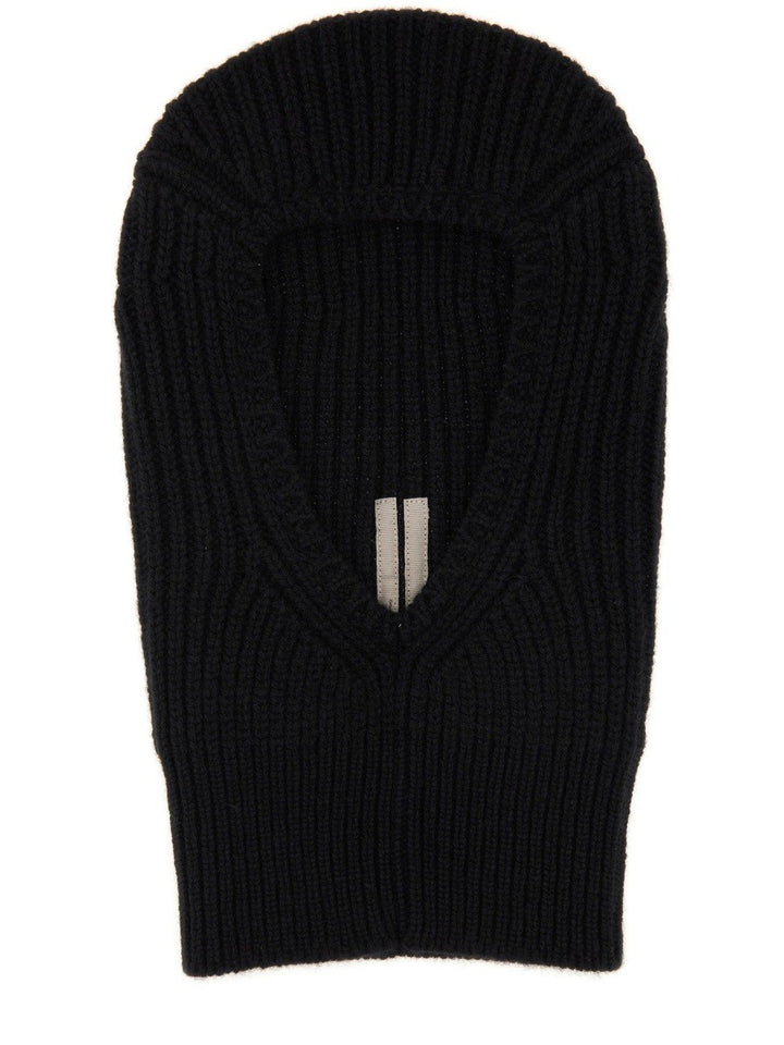 RICK OWENS KNITTED BALACLAVA