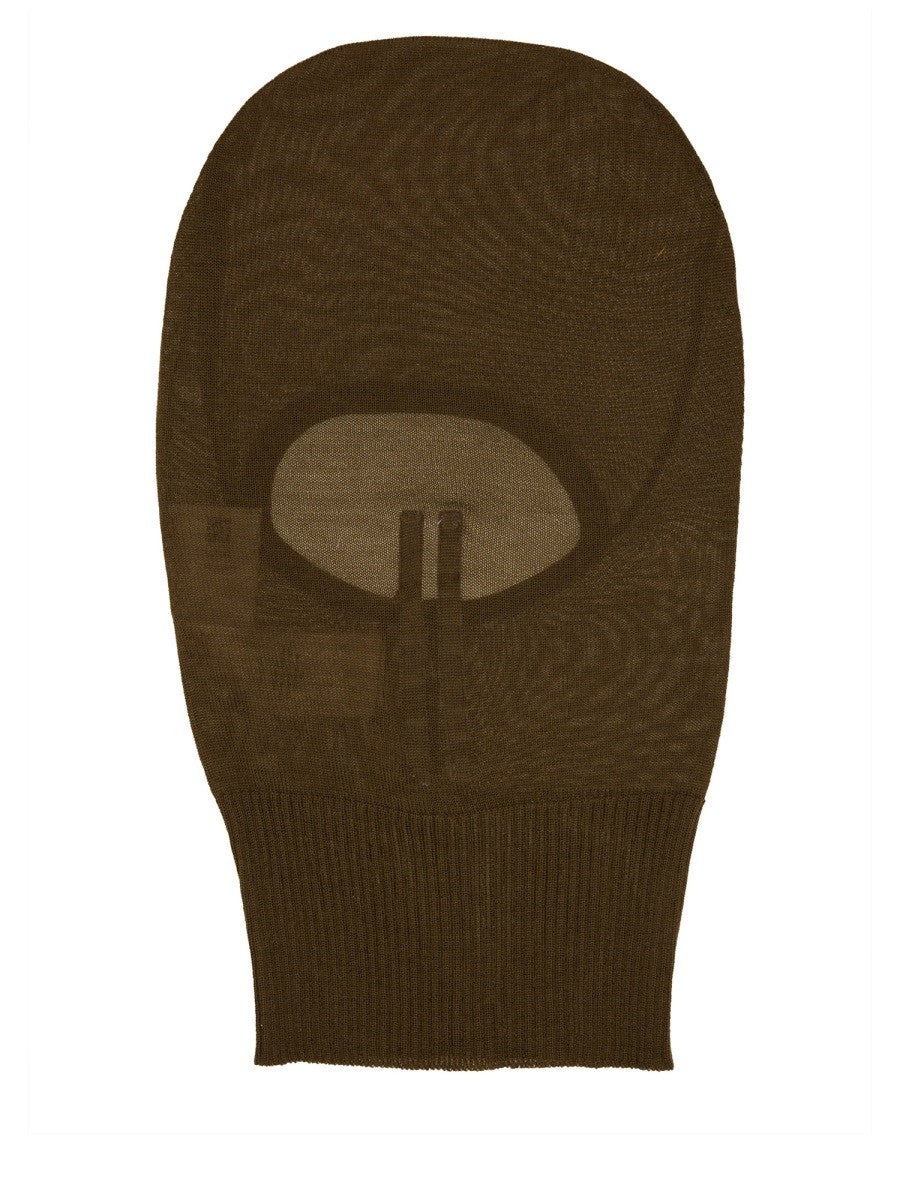 RICK OWENS KNITTED BALACLAVA
