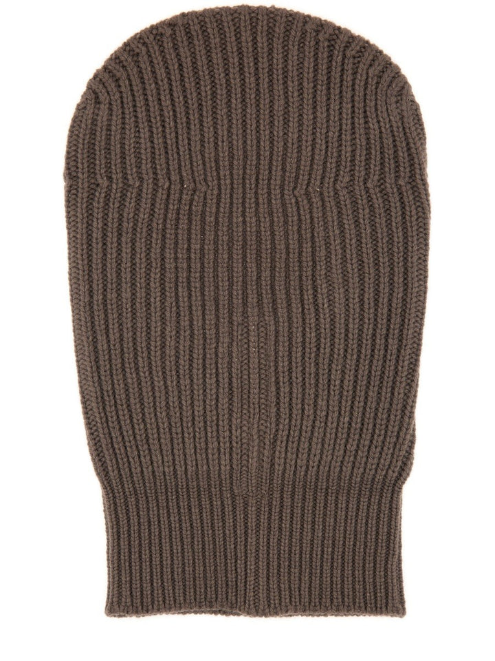 RICK OWENS KNITTED BALACLAVA