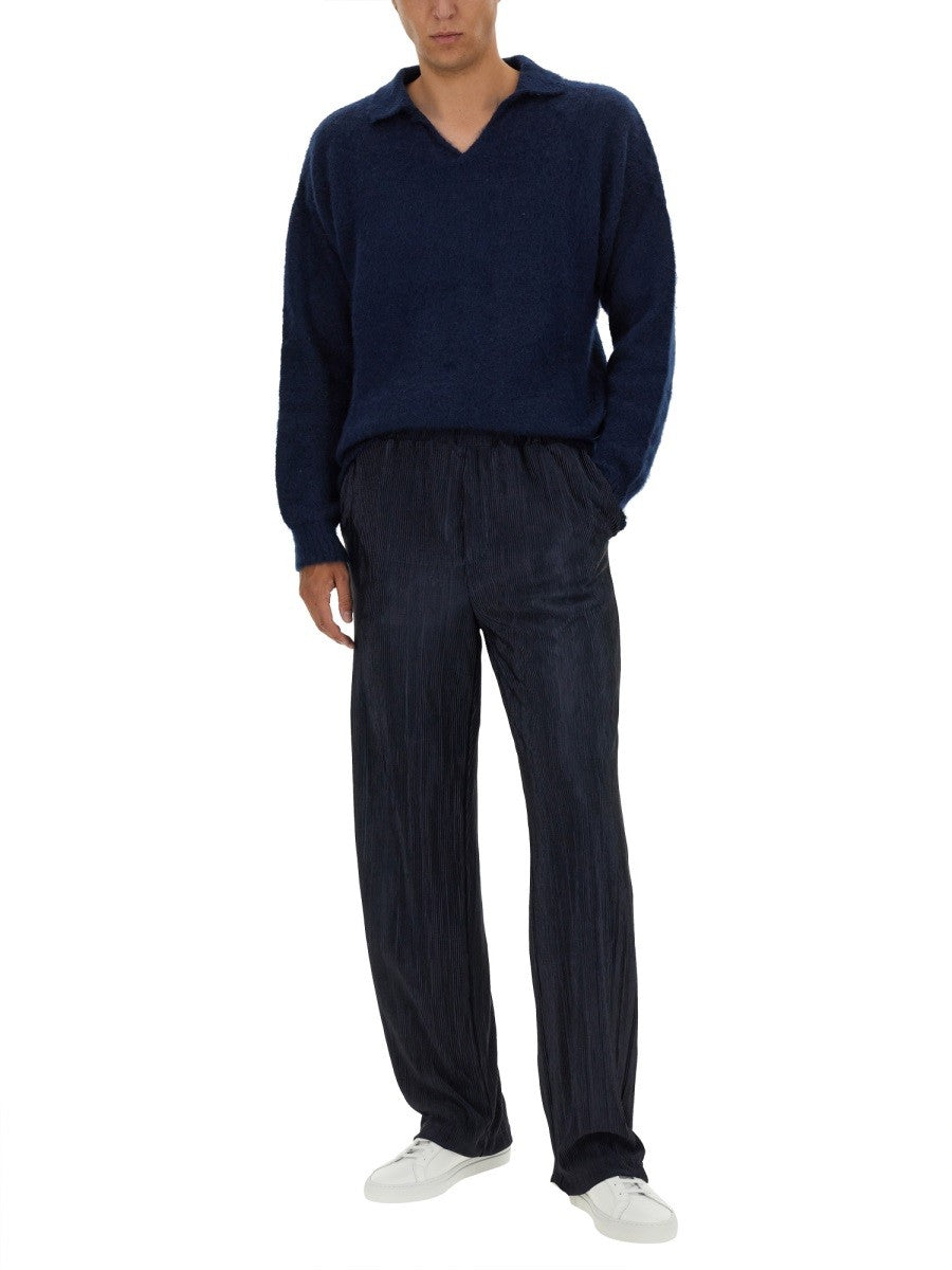 FAMILY FIRST KNITTED POLO.