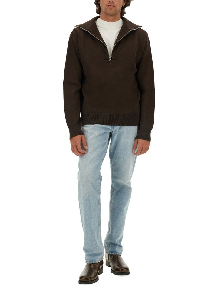 COURREGES KNITTED POLO.