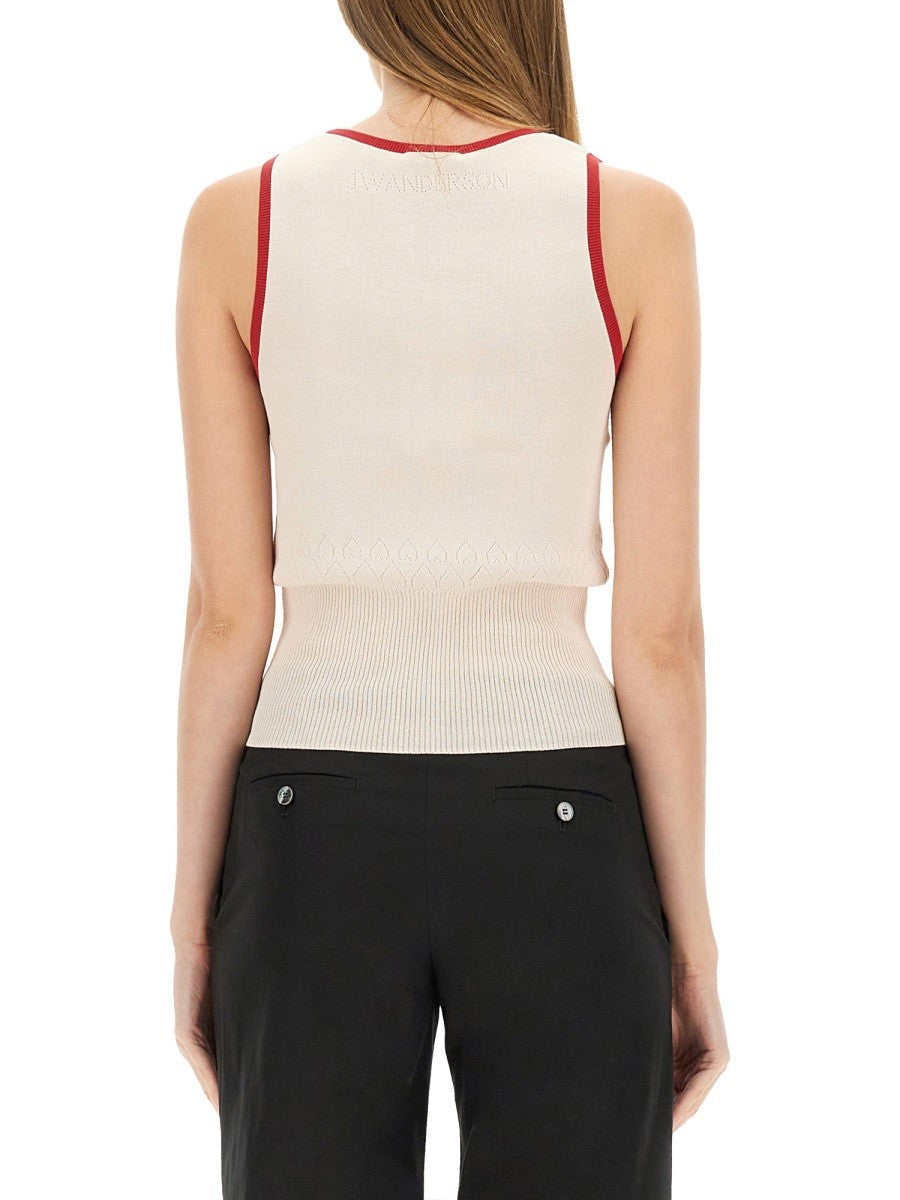 jw anderson KNITTED VEST