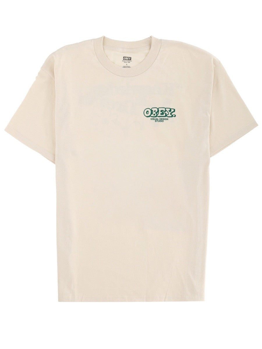 OBEY "KNOWLEDGE & GROWTH" T-SHIRT