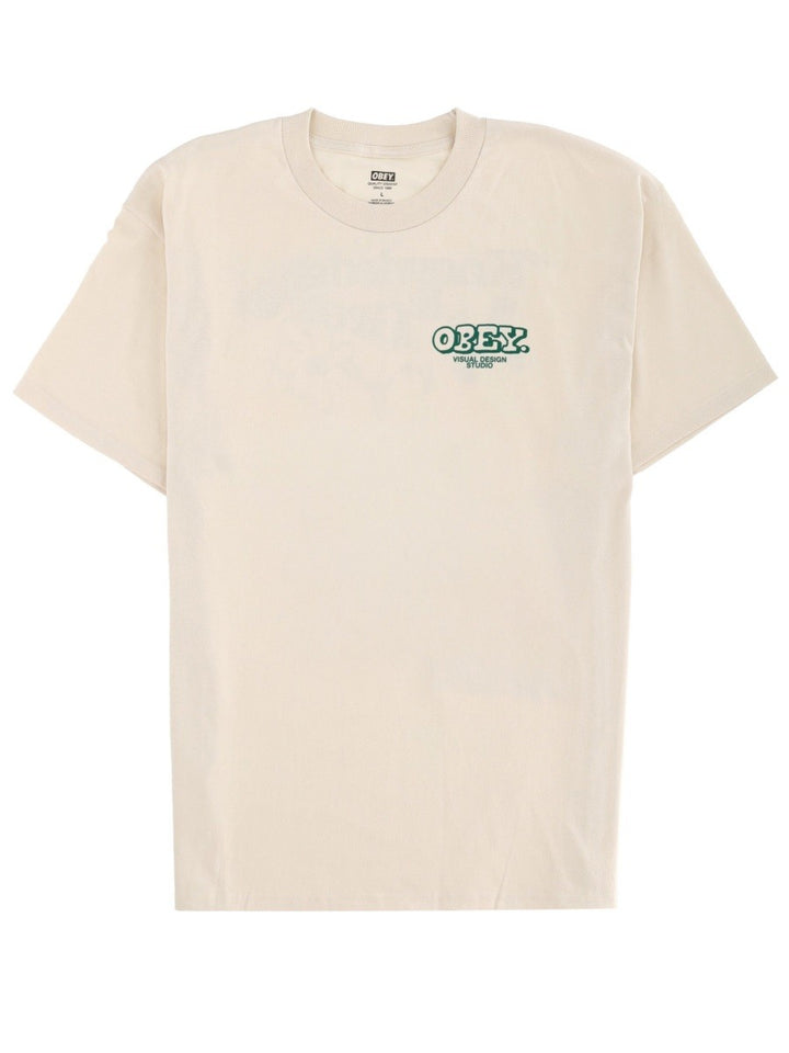 OBEY "KNOWLEDGE & GROWTH" T-SHIRT