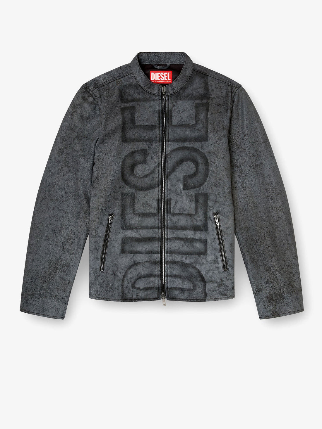 Diesel L-Evert-A biker leather jacket