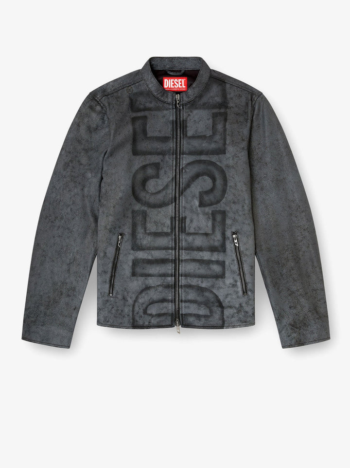 Diesel L-Evert-A biker leather jacket