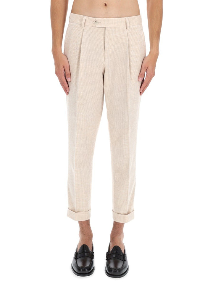 BOSS CAMEL "L-PEET" PANTS