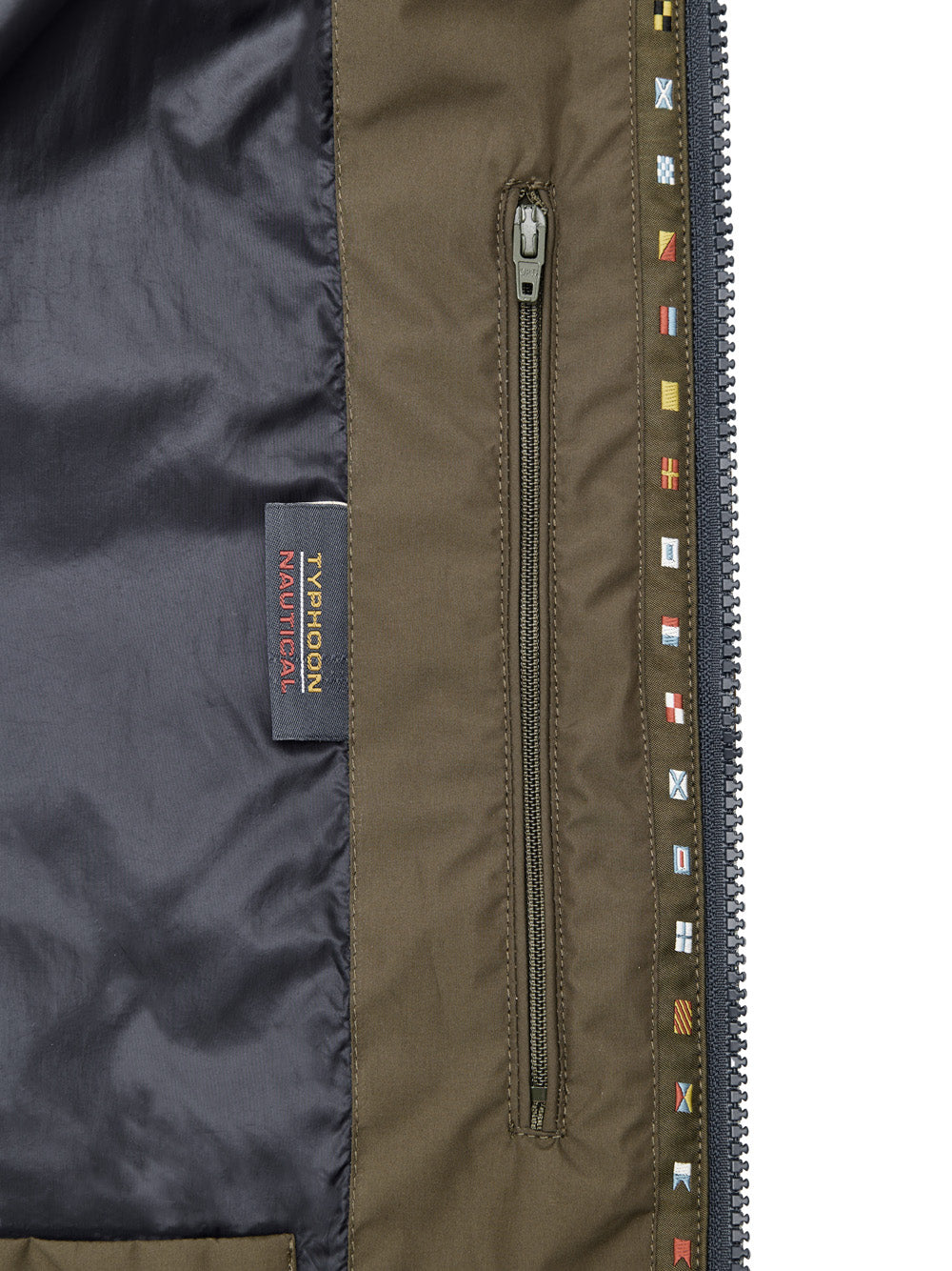 Paul & Shark Green Technical Fabric Sleeveless Jacket
