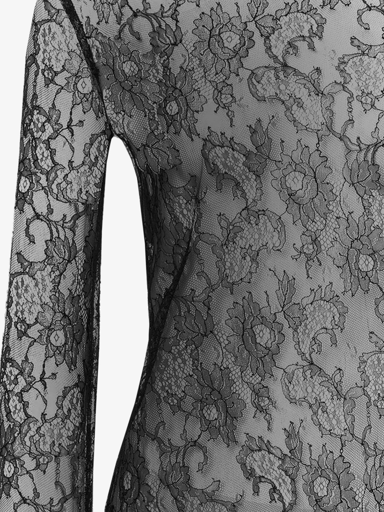 alberta ferretti Lace shirt