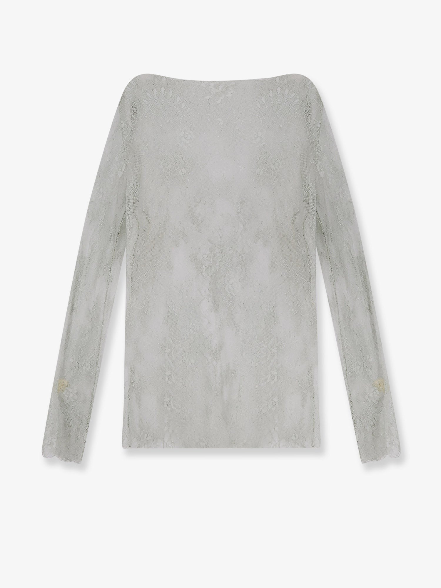 alberta ferretti Lace shirt