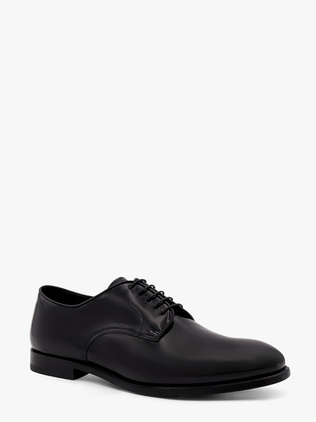 Doucal'S Lace-up patent leather shoe