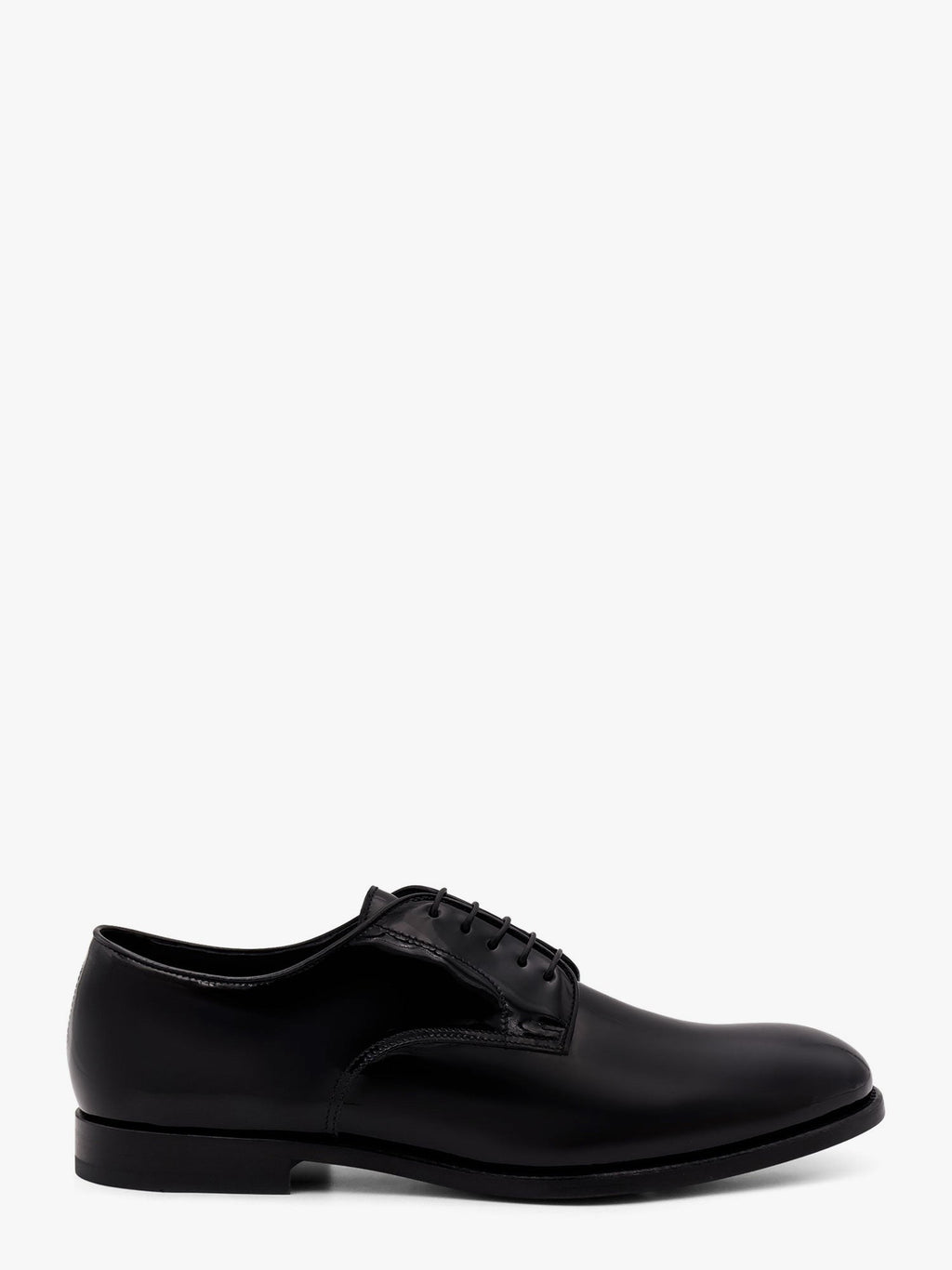 Doucal'S Lace-up patent leather shoe