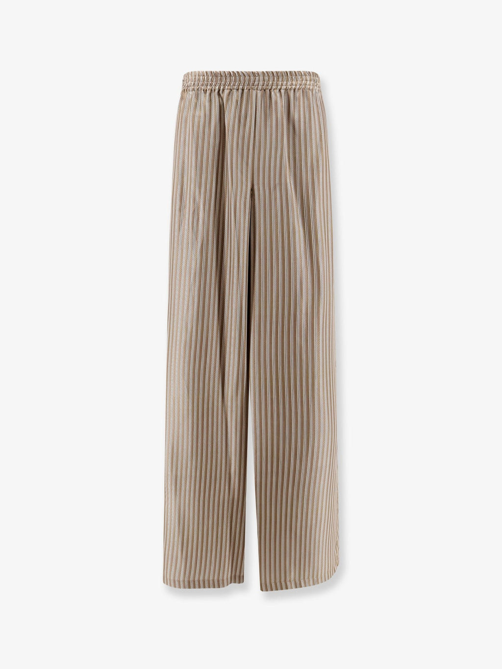 Max Mara Ladino striped silk trousers