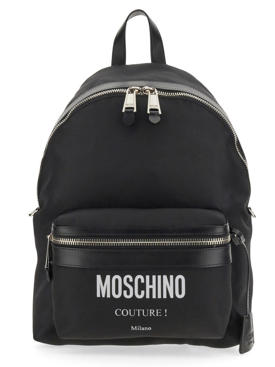 Moschino LARGE BACKPACK WITH LOGO