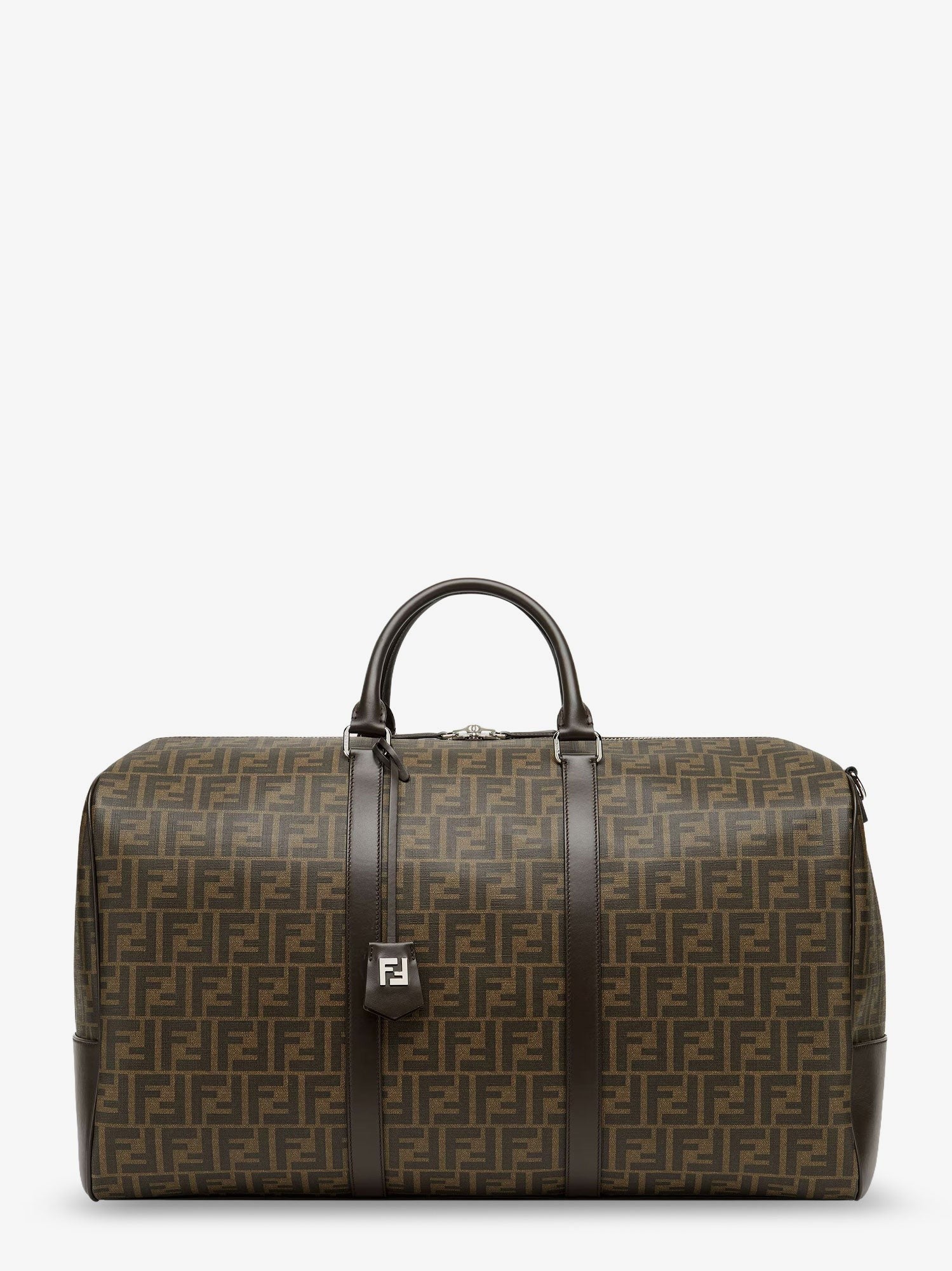 Fendi Large Duffle FF FF fabric travel bag