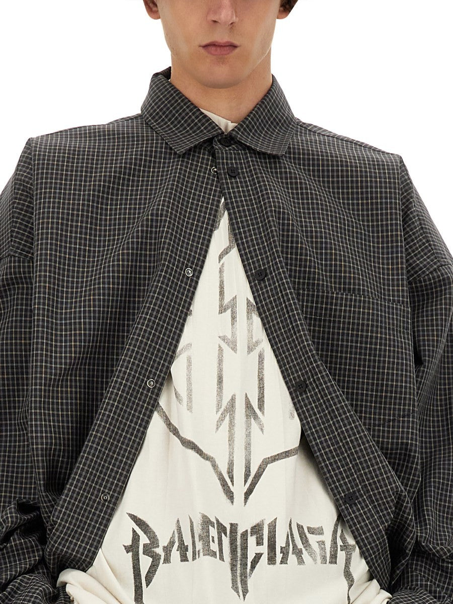 Balenciaga LARGE FIT OUTERWEAR SHIRT