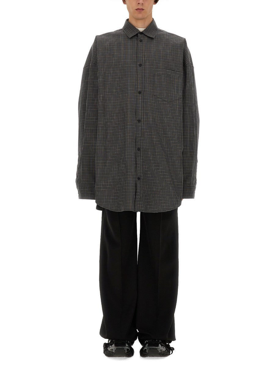 Balenciaga LARGE FIT OUTERWEAR SHIRT