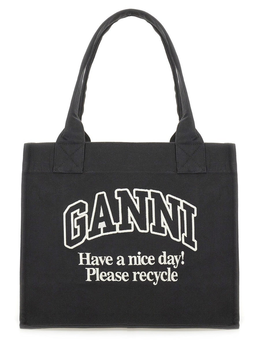 GANNI LARGE TOTE BAG