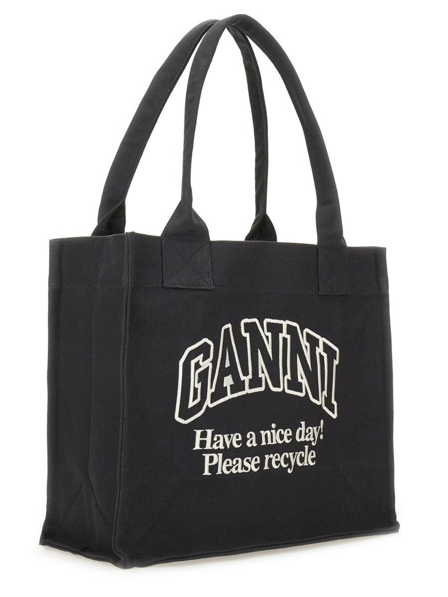 GANNI LARGE TOTE BAG