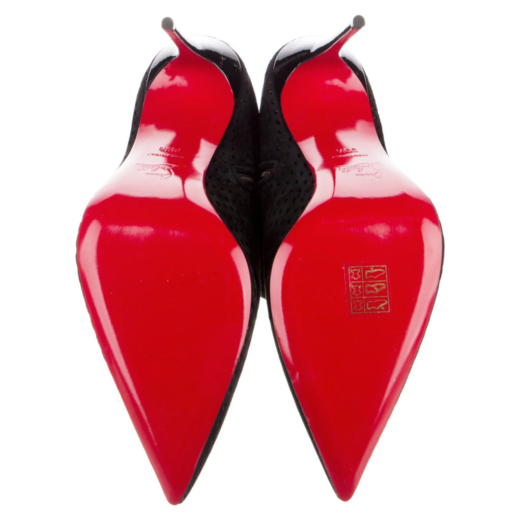 Christian Louboutin Leather Boots Black — view 5