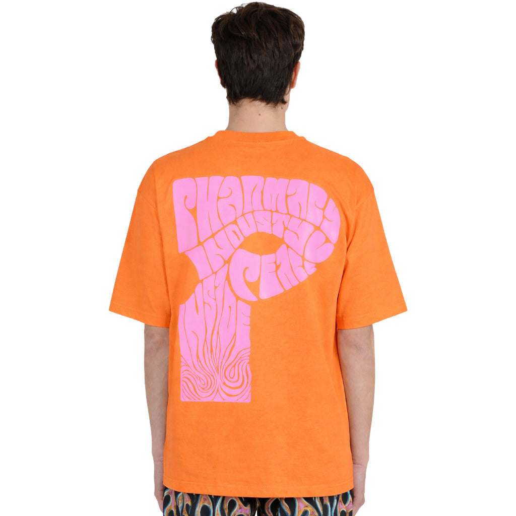 Pharmacy Industry Cotton T-Shirt Orange