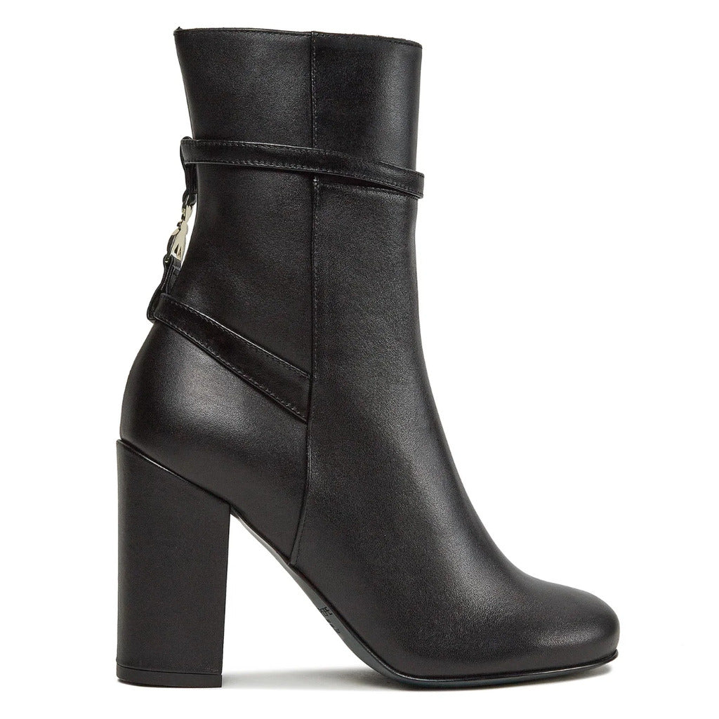 Patrizia Pepe Calfskin Stivaletti Pelle Tacco Alto Black
