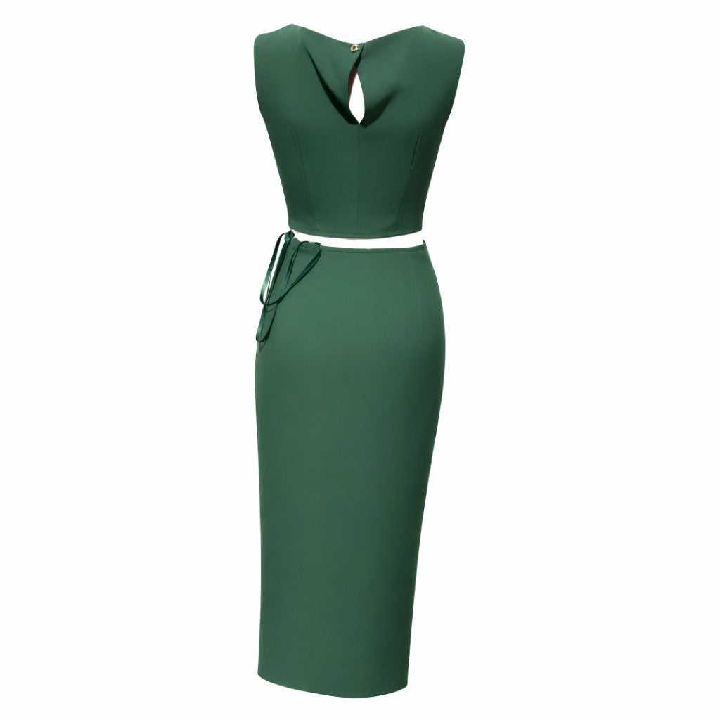 Patrizia Pepe Dress Green — view 2
