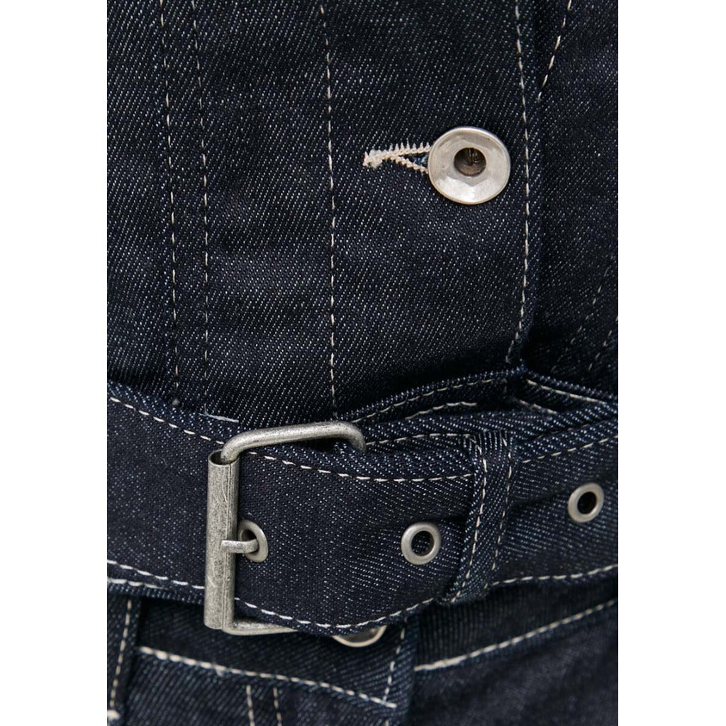Patrizia Pepe Denim Jacket Navy Blue — view 5
