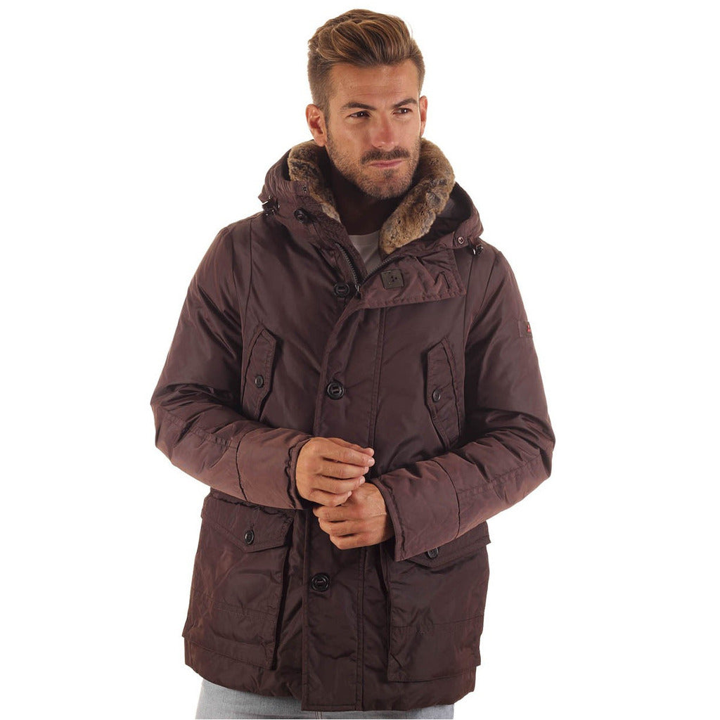 peuterey - Jackets - peu2251-hasselblad-oxfbrown
