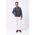 Don The Fuller Cotton Denim Jacket, Vertical Welt Pockets, Patch
