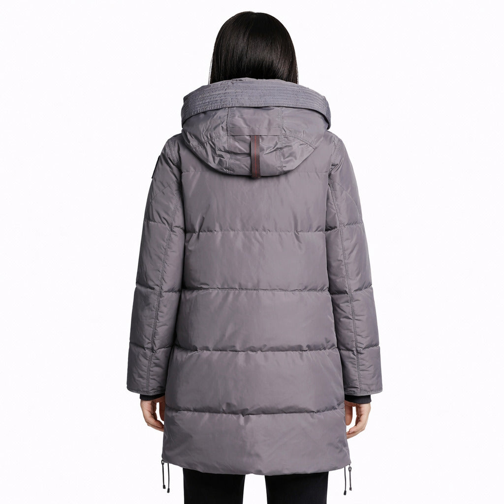 Parajumpers Lambskin Down Jacket Parka Grey Gray — view 3