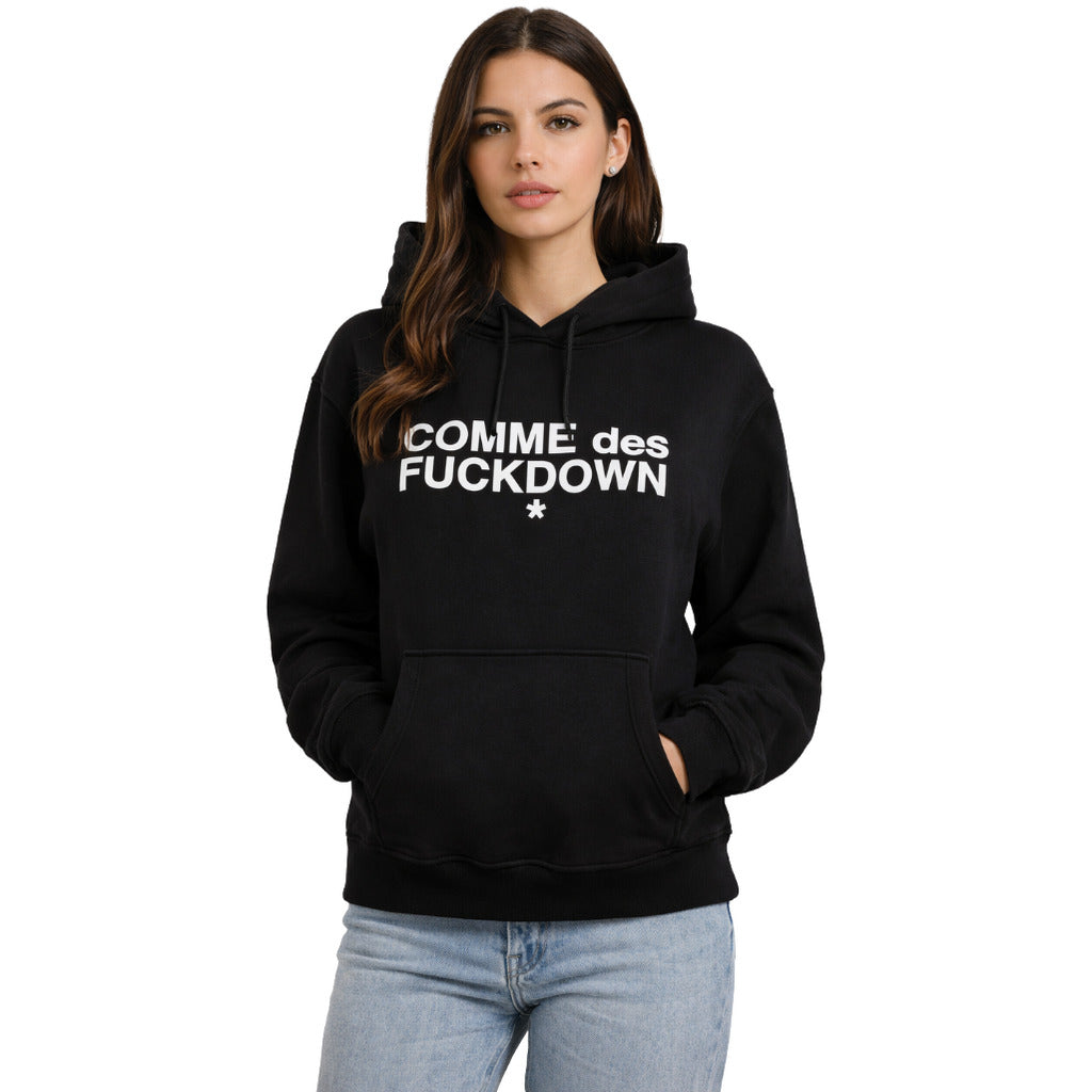 Comme Des Fuckdown Sweatshirt Nera — view 2