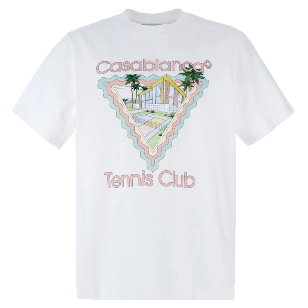 Casablanca Cotton T-Shirt White — view 2