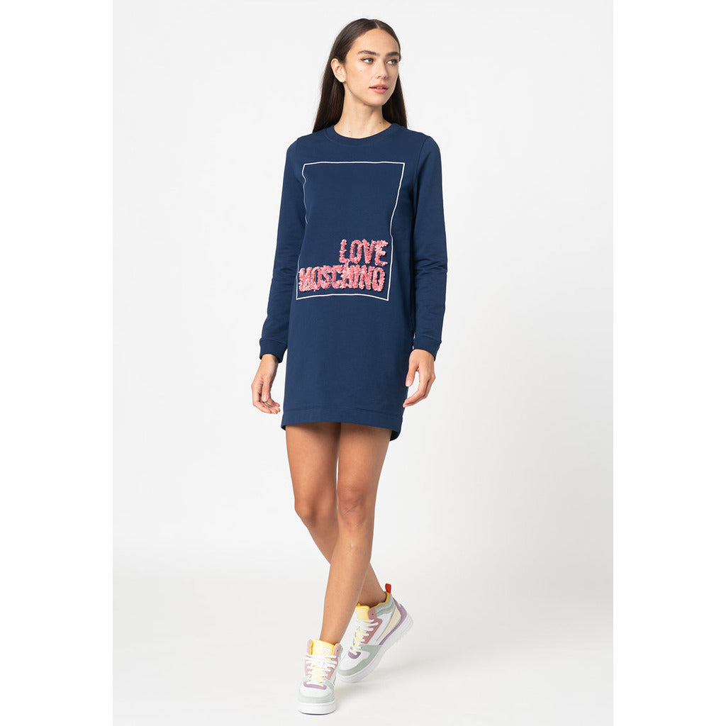 Love Moschino Discover The Dress — Dress, Blue Color