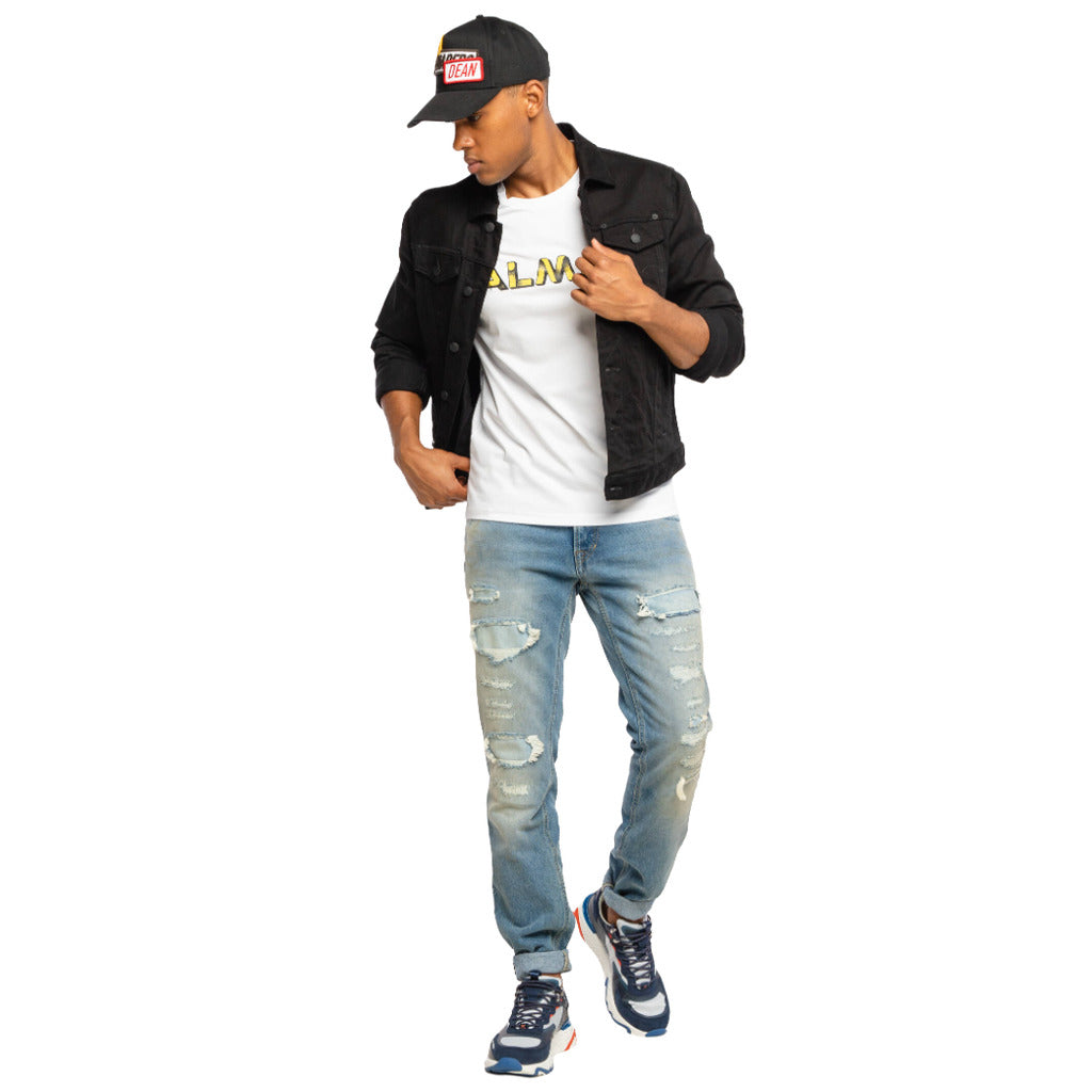 Balmain Cotton T-Shirt Stampa Logo Comic — view 3