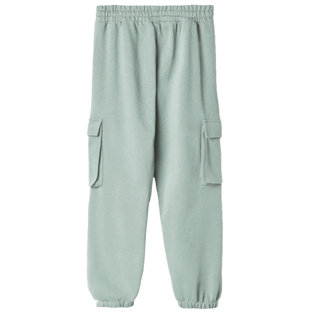 Hinnominate Cotton Trousers Cargo Grigi — view 2