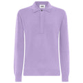 Alpha Studio Cashmere Polo Shirt Lilac